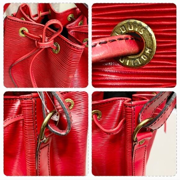 LOUIS VUITTON Epi NoeโRed Shoulder Bag ๐ผ LV1 - Picture 12 of 17